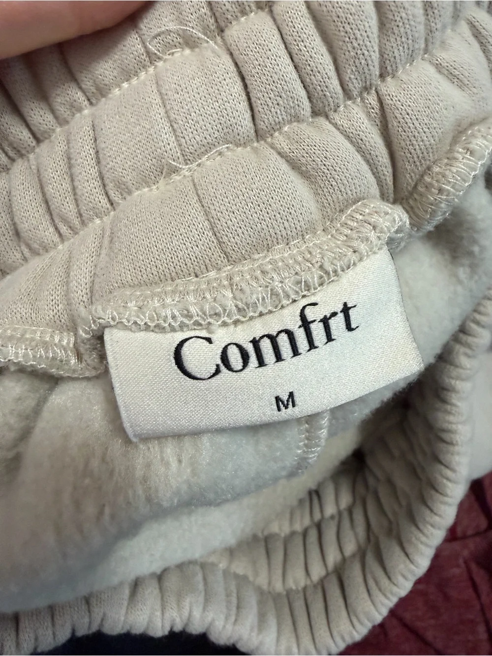 Comfrt | Tranquil Sweatpants, Medium, Cotton Color, like new - Picture 6 of 13